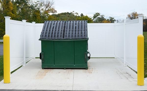 we offer customizable service plans for our commercial dumpsters, with options ranging from daily to monthly pickup